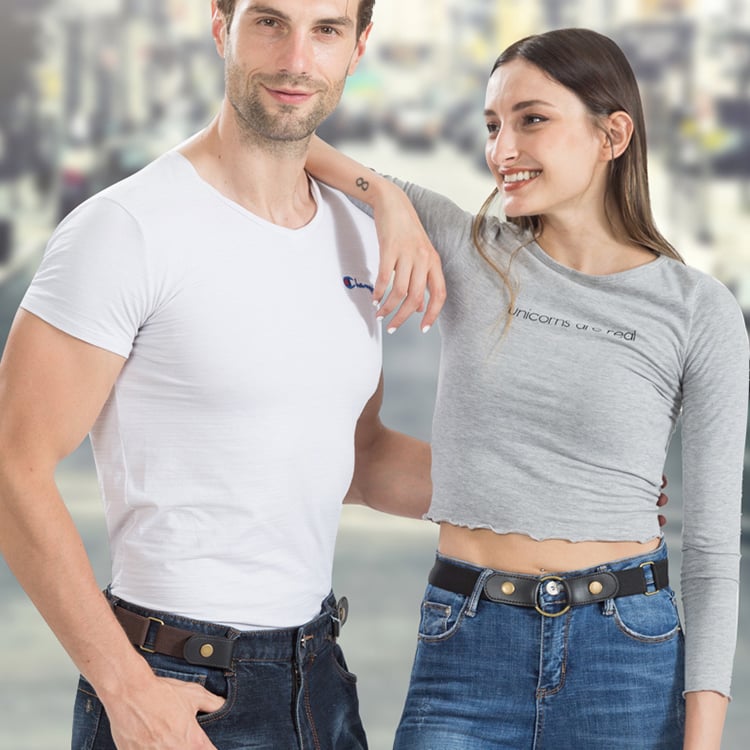 Buckle-free Invisible Elastic Waist Belts