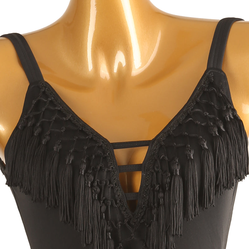YZY Women's Sleeveless Latin Dance Tops Ballroom Dance Wear