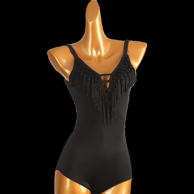 YZY Women's Sleeveless Latin Dance Tops Ballroom Dance Wear