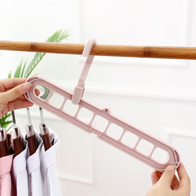Space Saving Clothes Hanger Connector Hooks