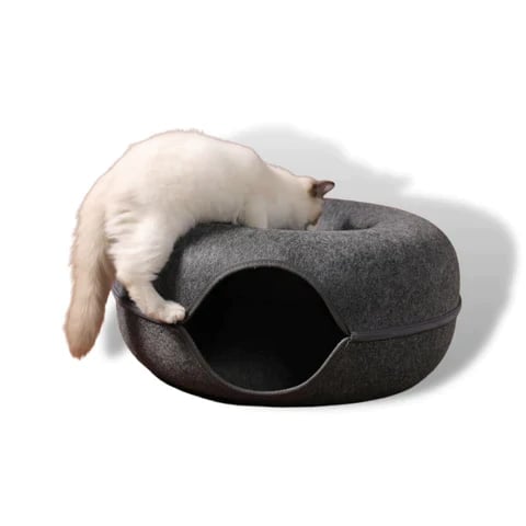 "Hide-and-seek" Wendy Cat Tunnel Bed