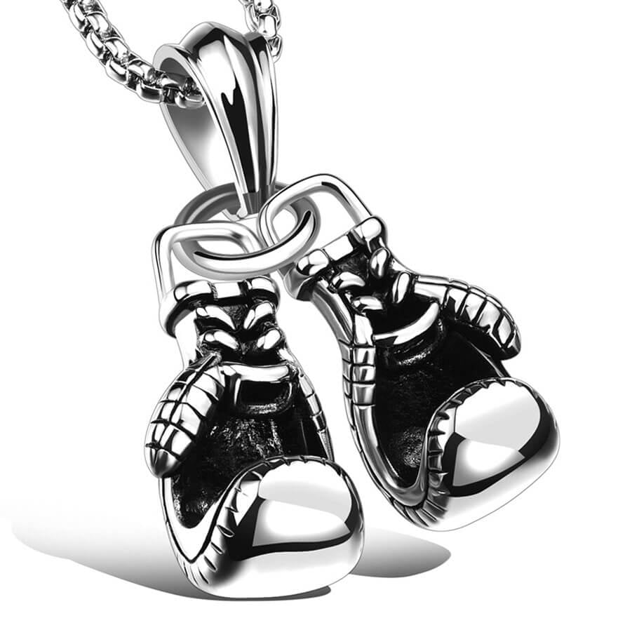 Boxing Glove Pendant+Necklace
