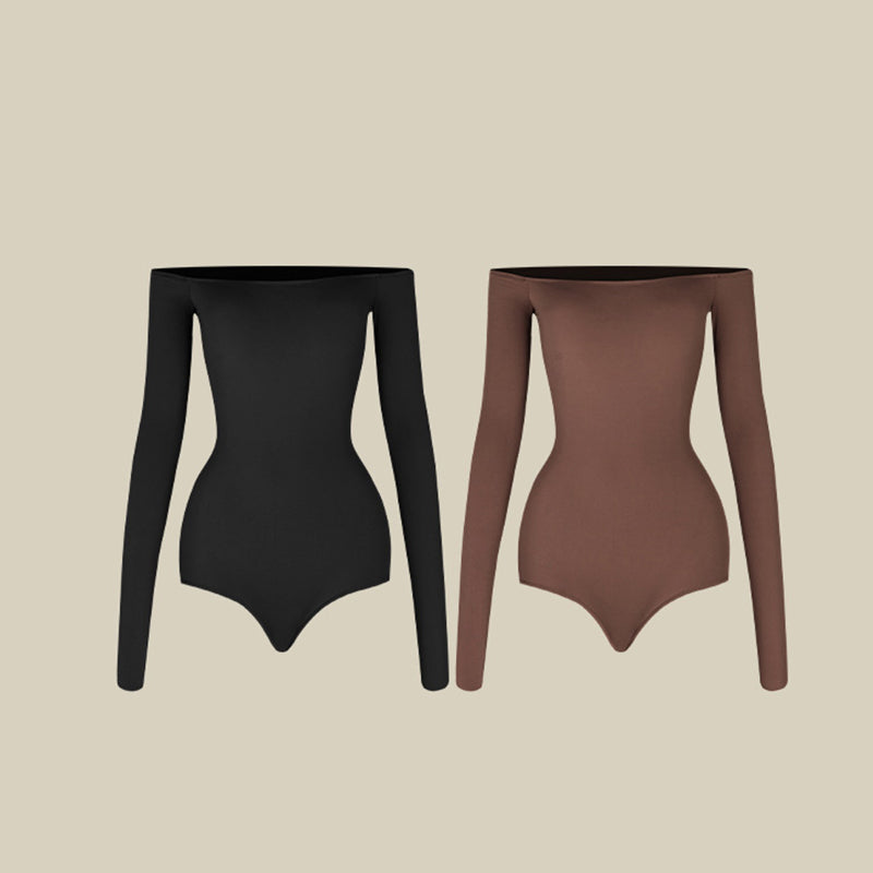 Z Women's Milk Silk Long Sleeve Dance Wear Bodysuit Leotards