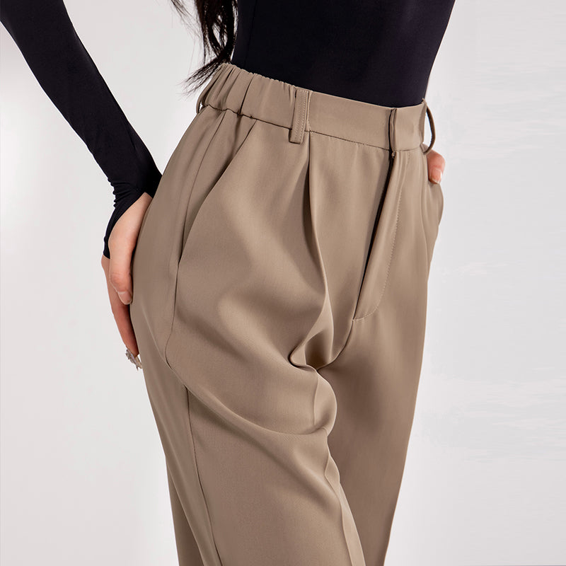 YES Women's High Waist Pants Latin Dance Wear Training Performance Pants