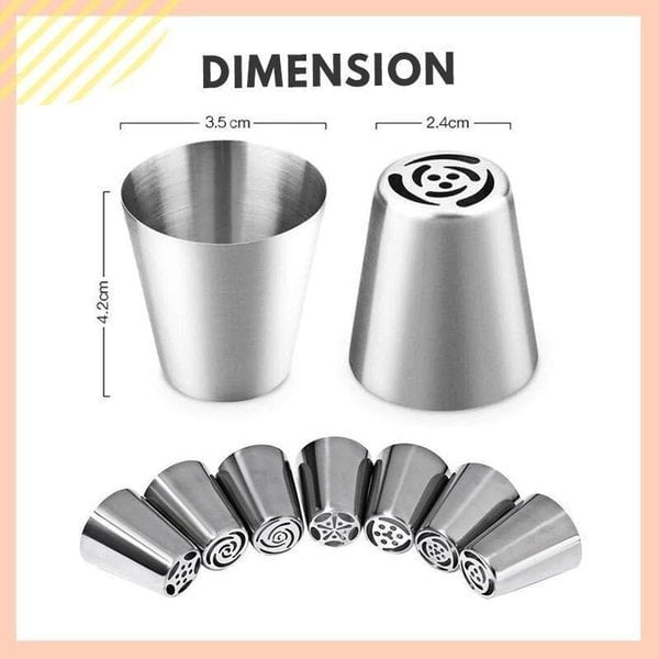 Last Day 49% OFF - Cake Decor Piping Tips