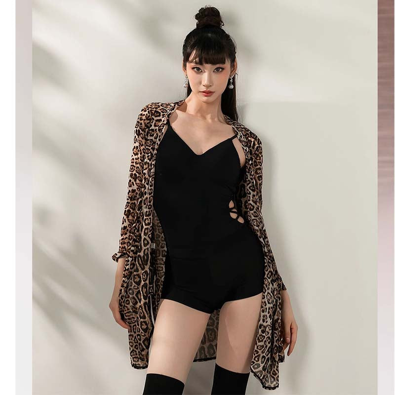 YES Women's Long Sleeve Cardigan Dance Tops DanceWear