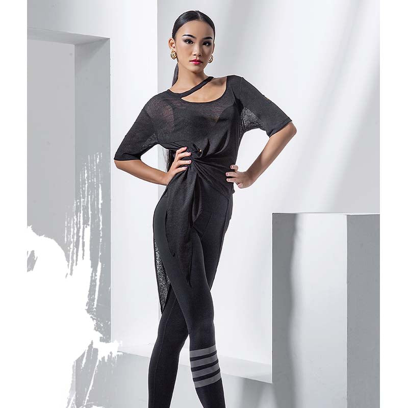 WJJ Women’s Loose Dance Tops Professional Training Clothes