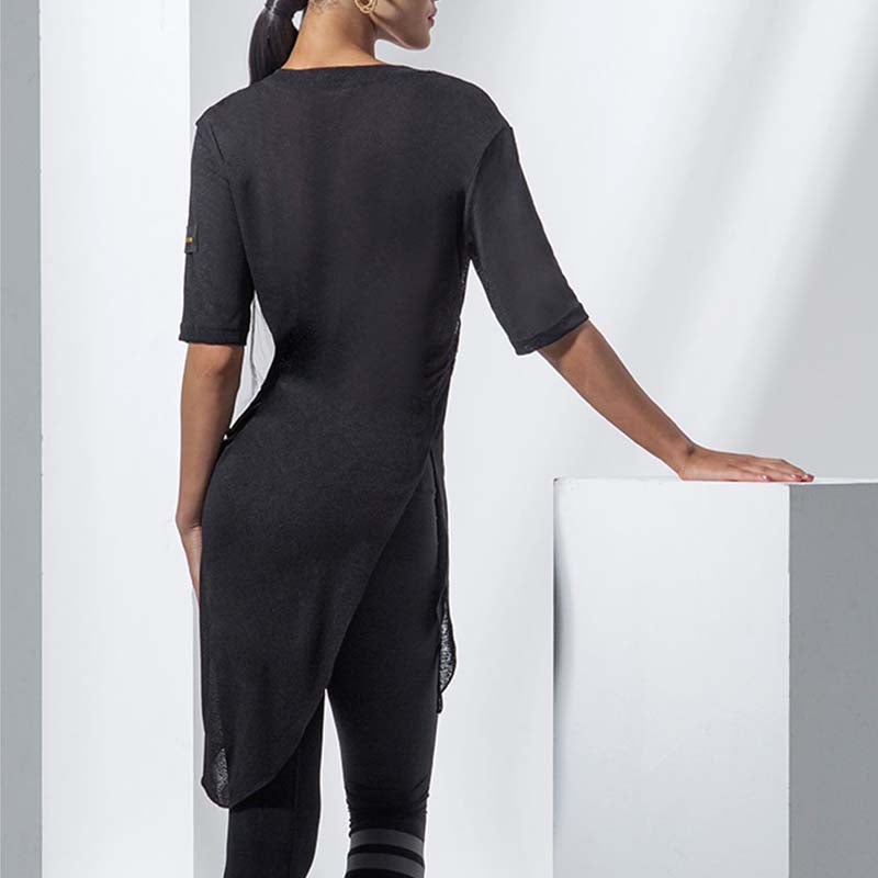 WJJ Women’s Loose Dance Tops Professional Training Clothes