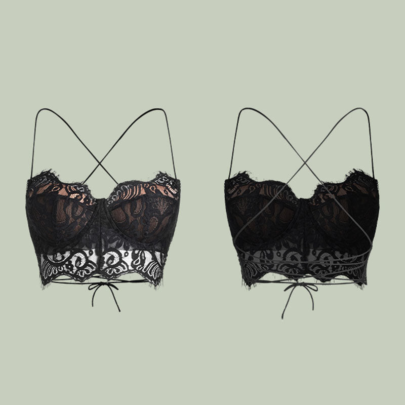 Z Women's Lace Halter Latin Tops Practice Tops Latin Dance Wear