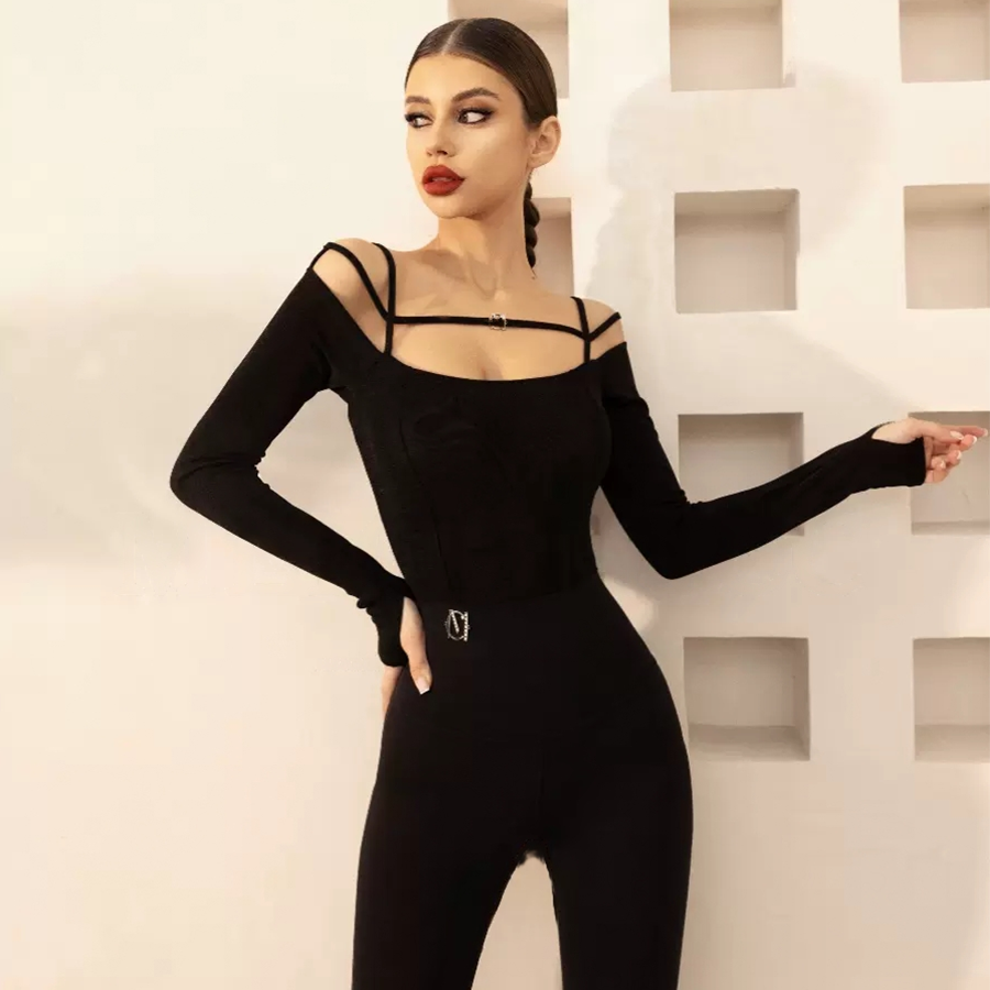 MEI Women's Dancewear Professional Dance Practice Clothes Bodysuits