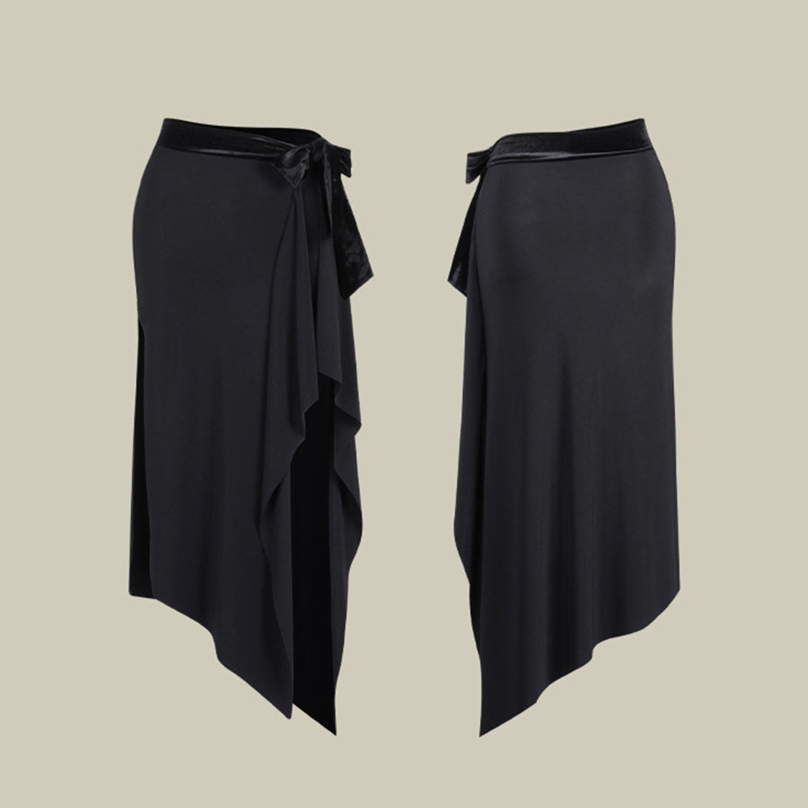 Z Women's Ruffle Dance Skirt Training Performance Dancewear