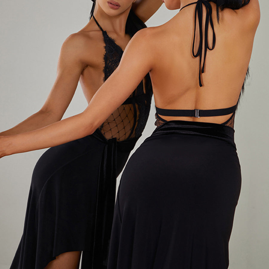 Z Women's Ruffle Dance Skirt Training Performance Dancewear