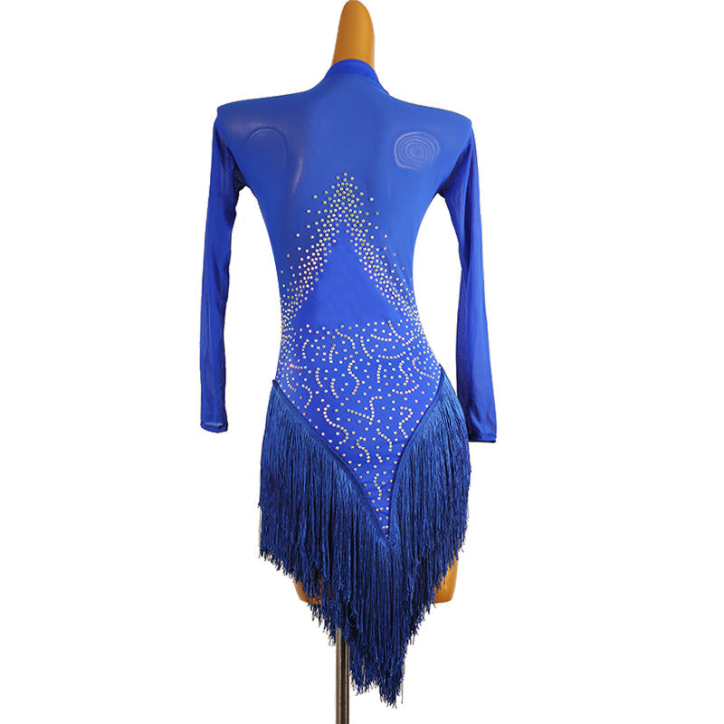 Customisable-Women's Diamante Dance Dresses Competition Dress Performance Costume