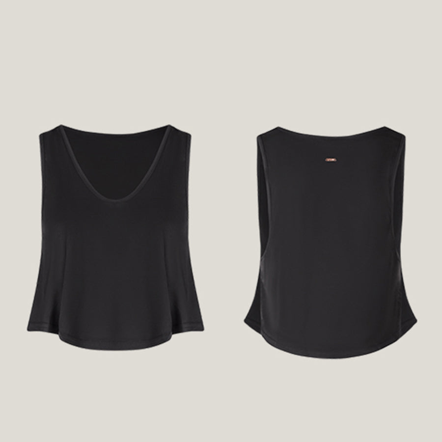 Z Women's Milk Silk Sleeveless Latin Tops Practice Tops Latin DanceWear