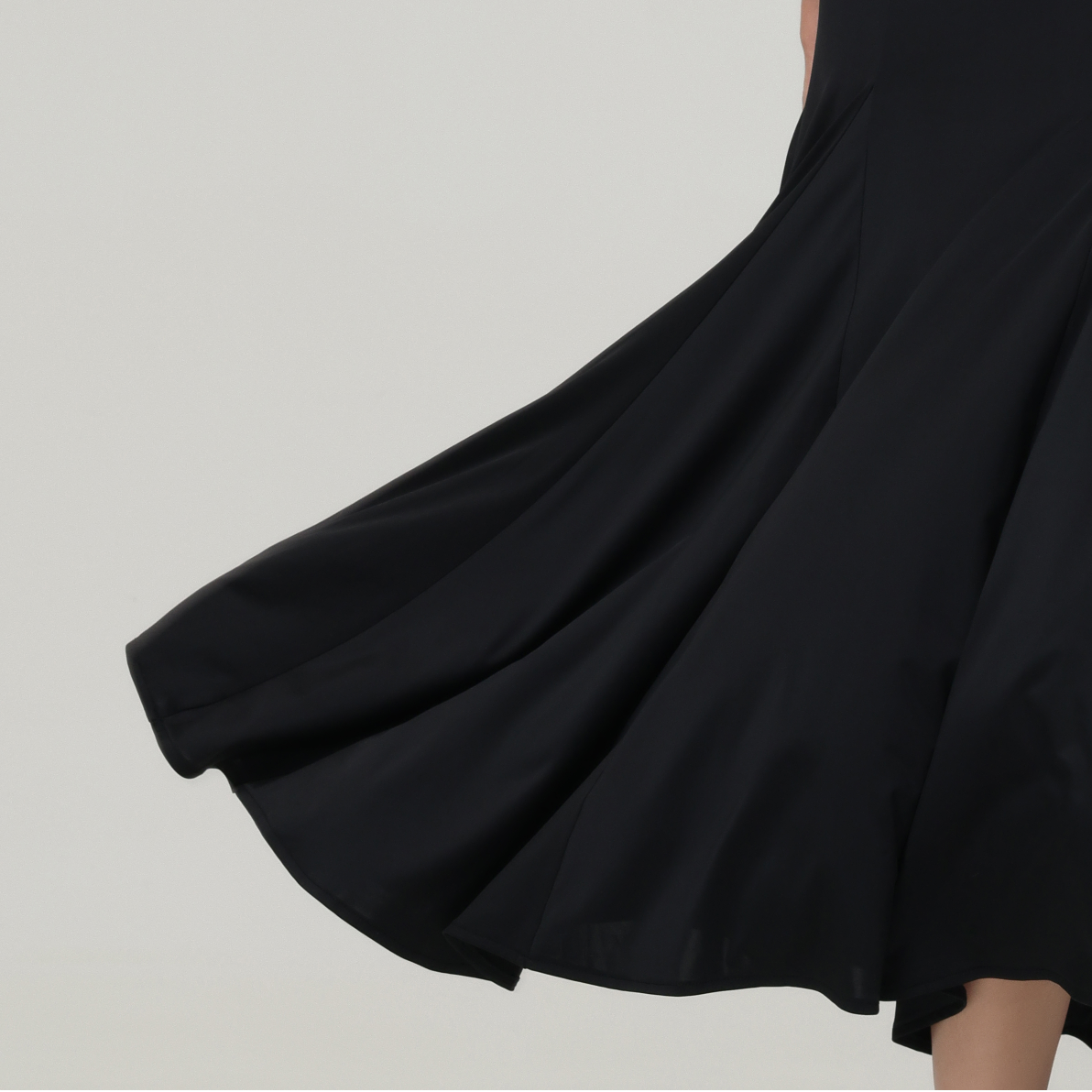 Customisable-Women's V Neck Long Sleeve Waltz Modern Ballroom Dance Dress Competition Dresses