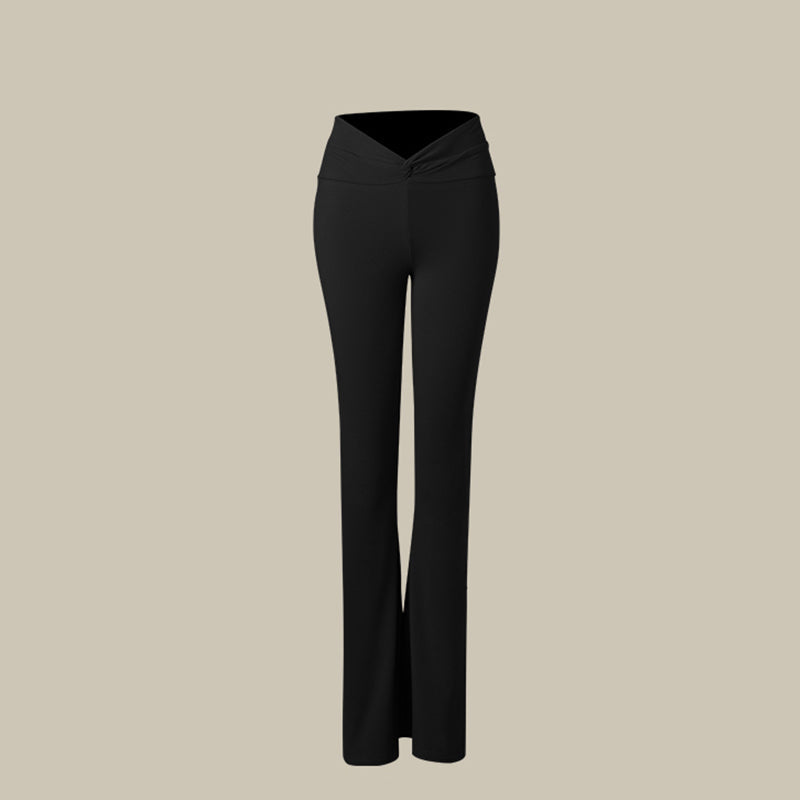 Z Women's Milk Silk Latin Dance Pants Dance Wear Training Performance Pants