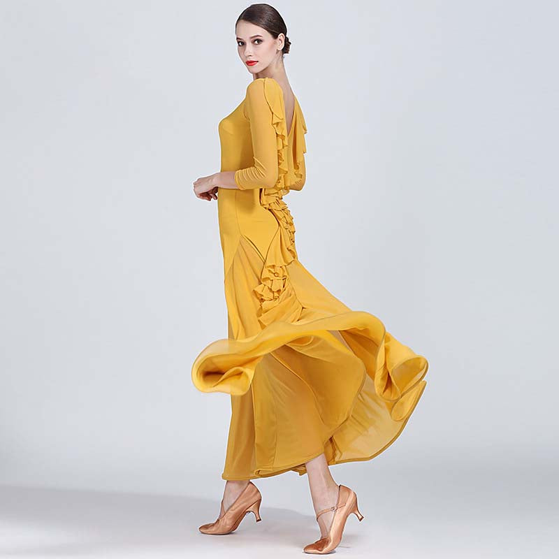 Women's Practice Dress Performance Dress Modern Dress Ballroom Dance Dress