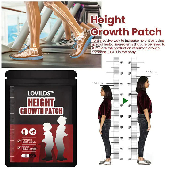 LOVILDS⢠Herbal Height Increasing Foot Patchđż - Awaken Pituitary Growth Hormone