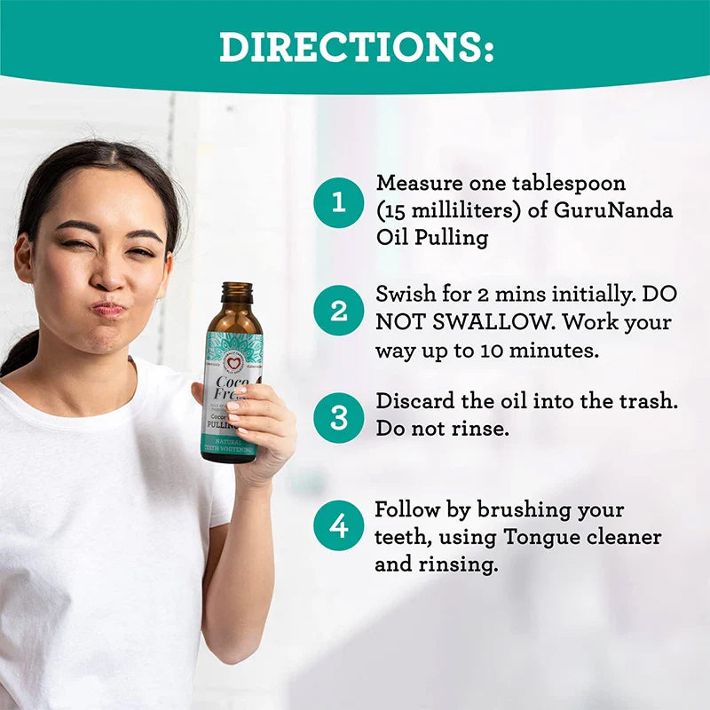 Coco Fresa™️ Coconut Mint Pulling Oil Mouthwash (Alcohol-Free)