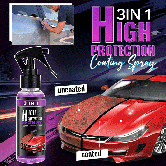 š„Hot Saleš„3 in 1 High Protection Quick Car Coating Spray(š suitable for all colors car paint)