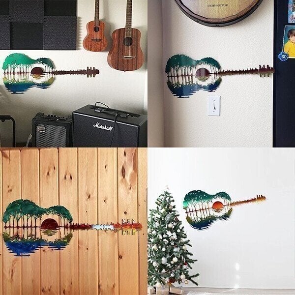 NEW YEAR SALE 40% OFF-Guitarist Art🎸MEGRAIDANTM️ Handmade Abstract Guitar Metal-BUY 2 FREE SHIPPING
