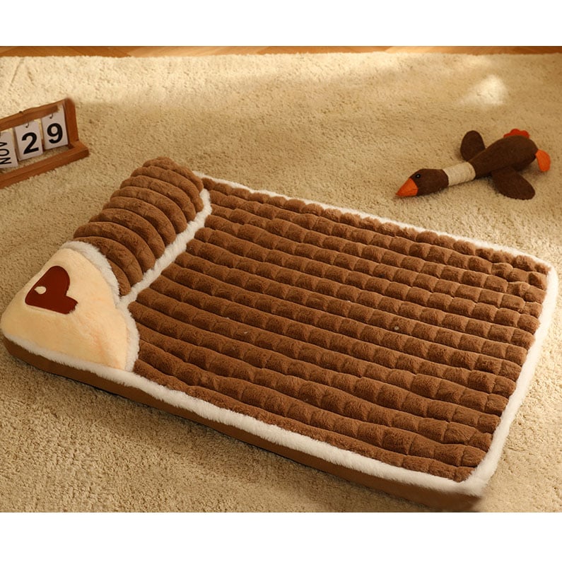 Memory Sponges Pet Bed - Removable Machine Washable