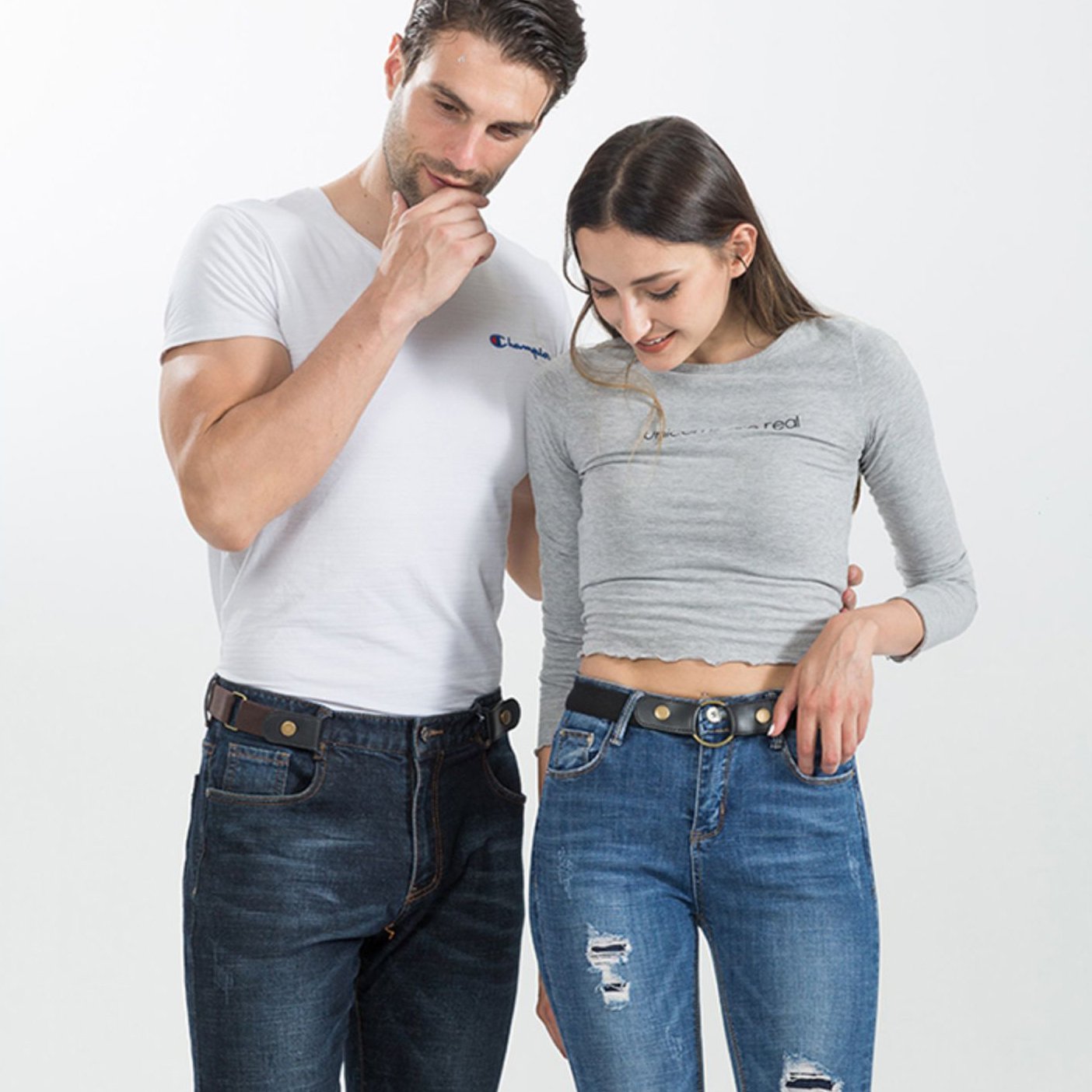 Buckle-free Invisible Elastic Waist Belts
