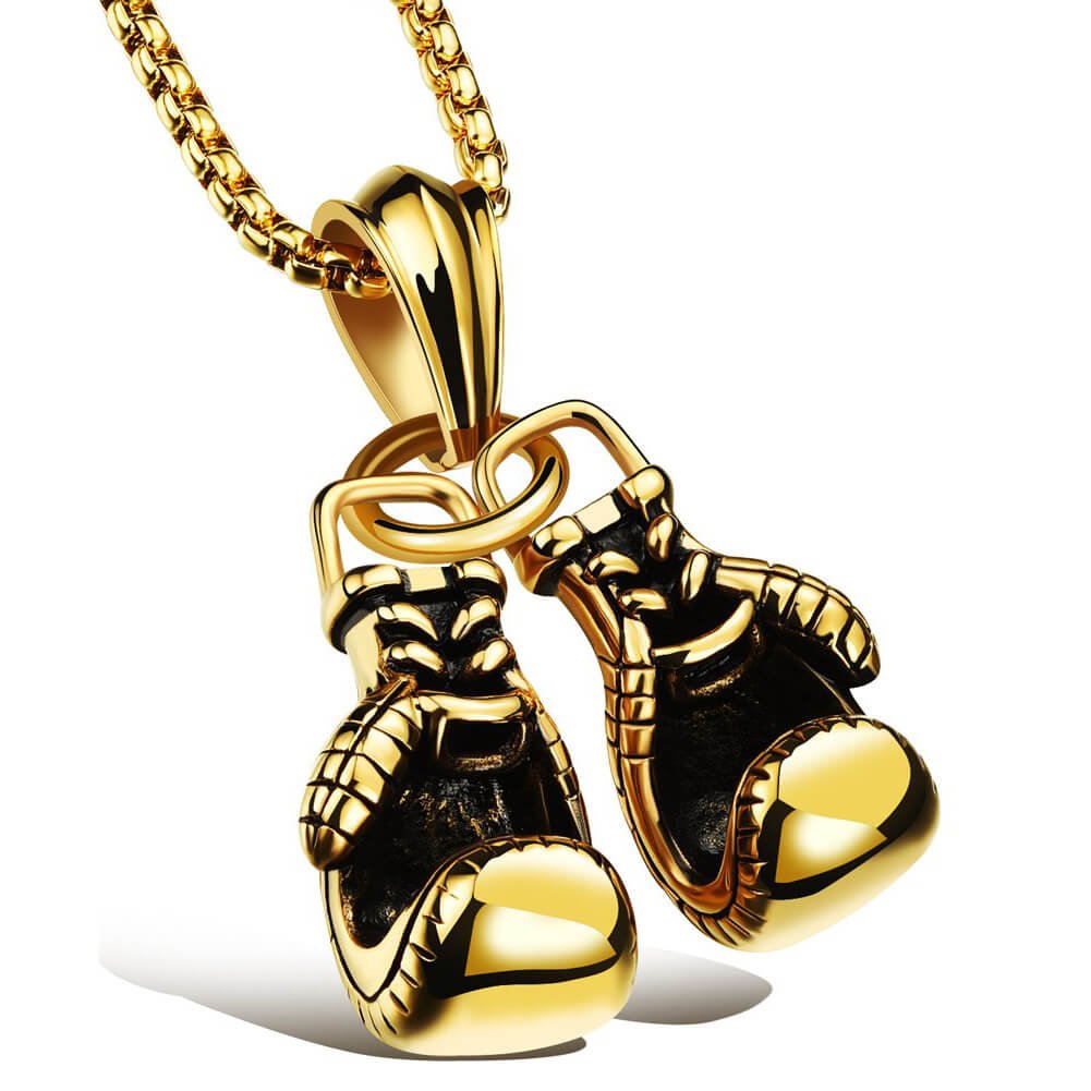Boxing Glove Pendant+Necklace