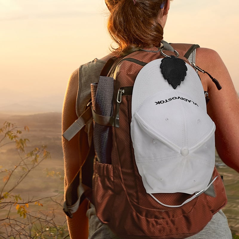 Multi-functional Leather Cap Clip