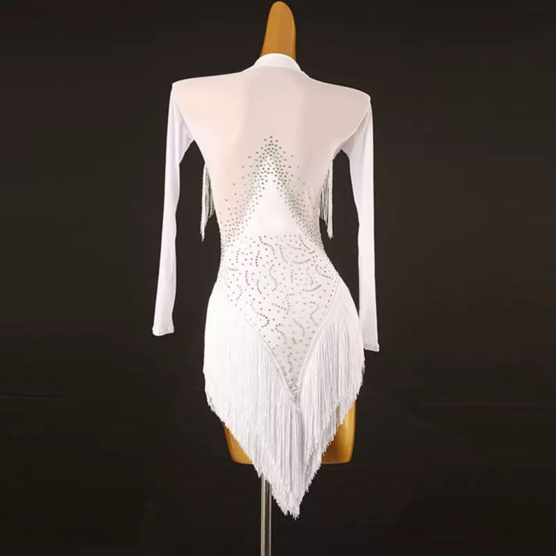 Customisable-Women's Diamante Dance Dresses Competition Dress Performance Costume