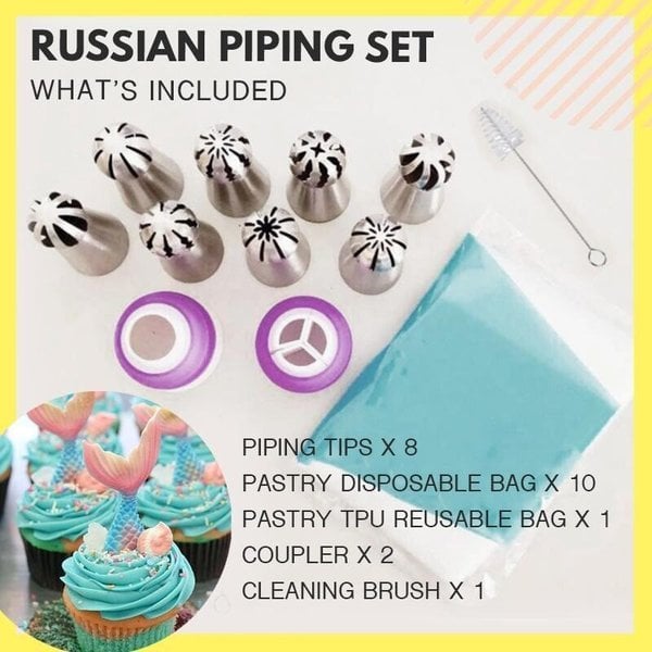 Last Day 49% OFF - Cake Decor Piping Tips