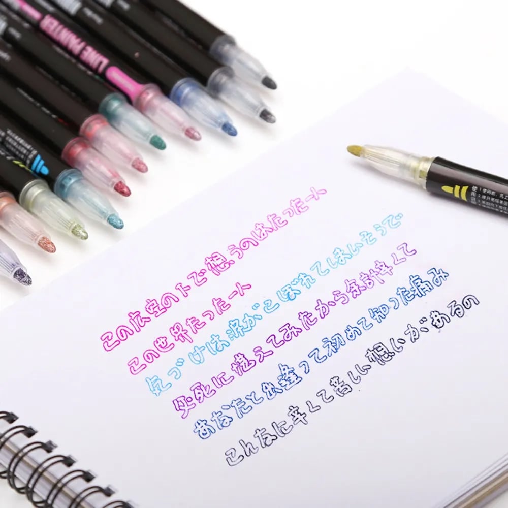 Amazing Handwriting With Outline Marker Set