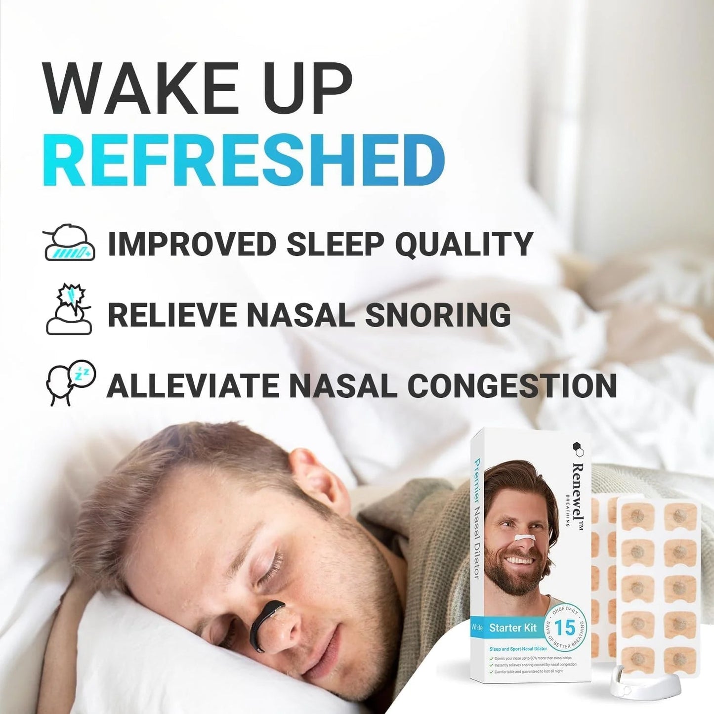 Renewel™ The Magnetic Nasal Strips Starter Kit