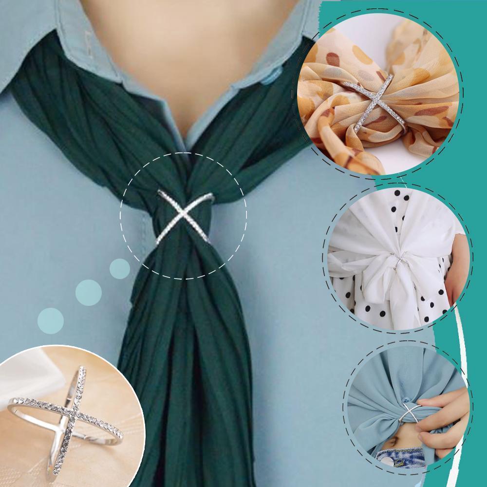 (Limited Time Promotion-50% OFF) Elegant Multi-functional Scarf Buckle Ring
