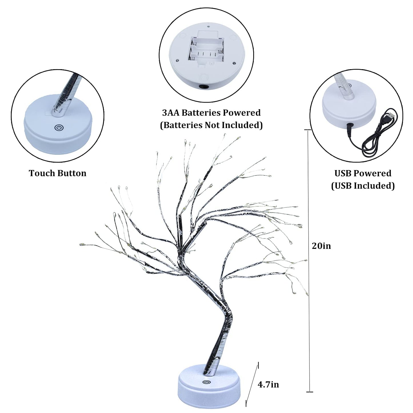 Fairy Light Spirit Tree