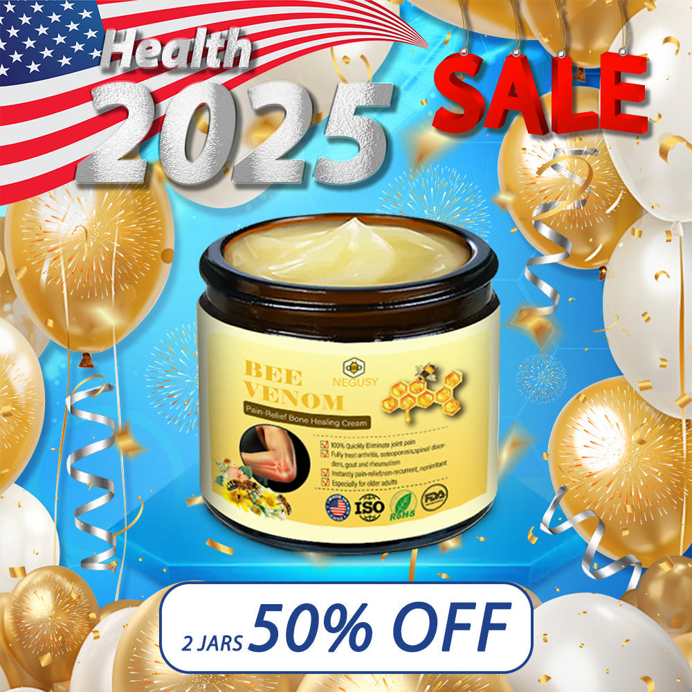 ✅ OFFICIAL STORE: NEGUSY™ Bee Venom Pain Relief Bone Healing Cream 👨⚕️ American Academy of Orthopaedic Surgery (AAOS) certified (Reduces joint swelling, pain, stiffness, redness, warmth, soreness and joint fatigue).