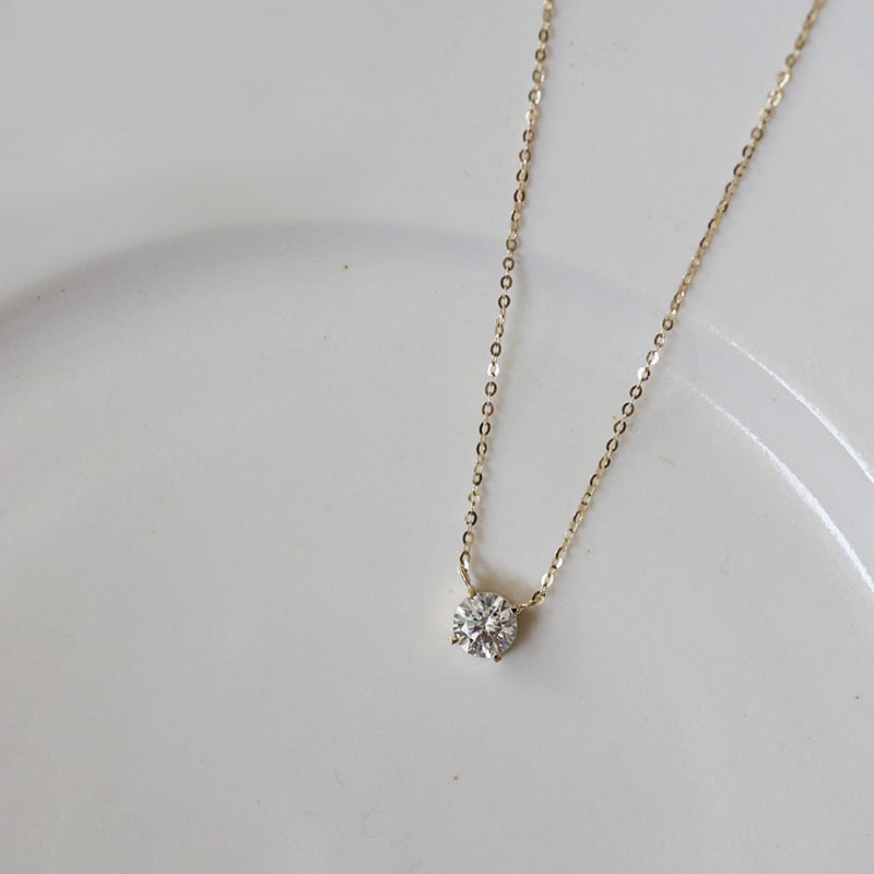 Classic Diamond Necklace 14K Gold