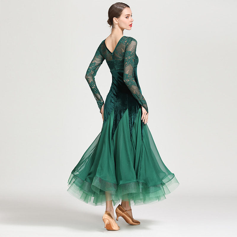 Women's Practice Dress Performance Dress Modern Dress Ballroom Dance Dress