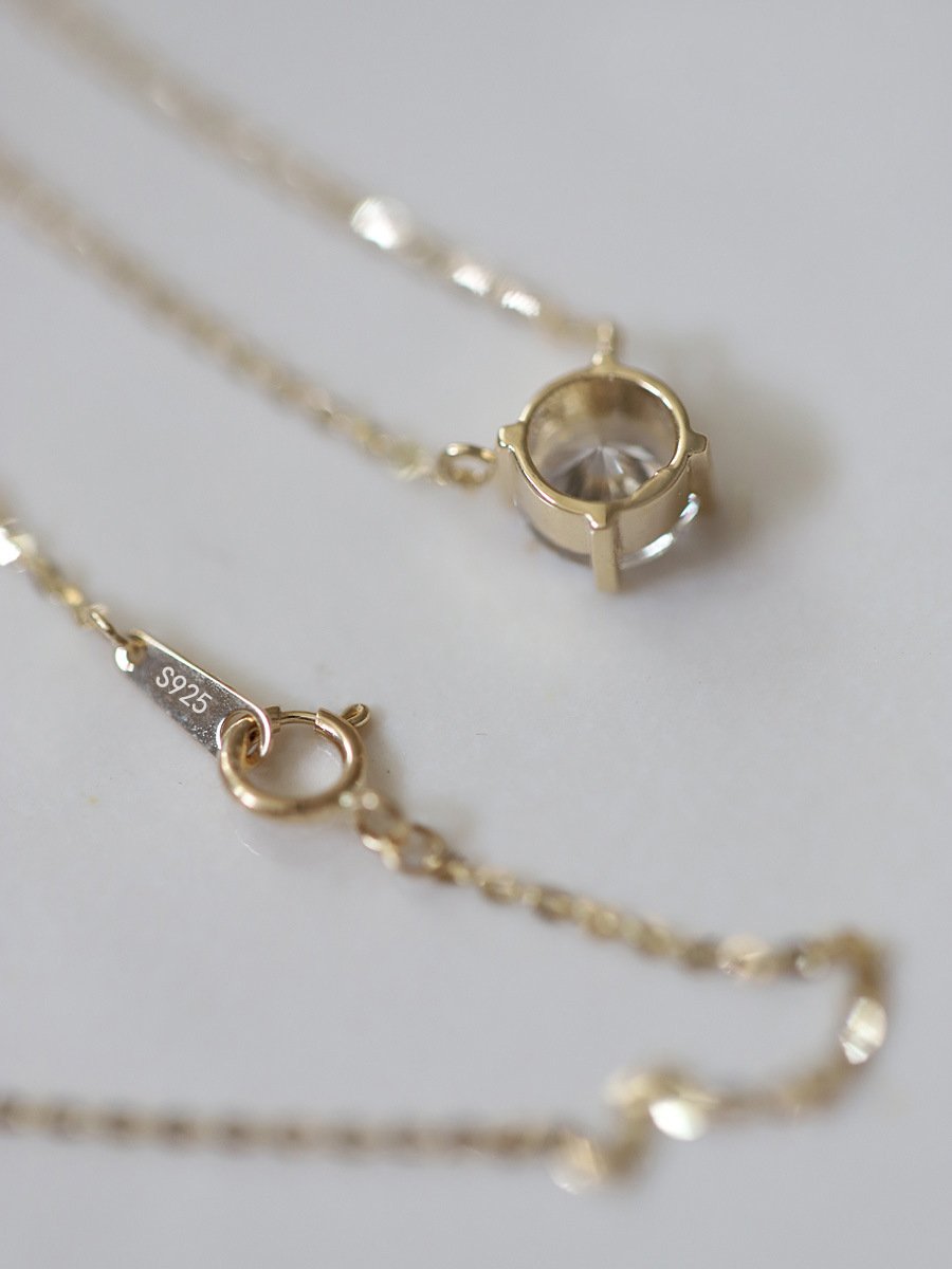 Classic Diamond Necklace 14K Gold