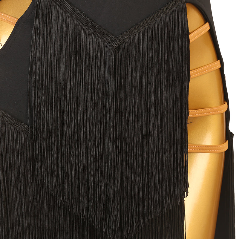 Customisable-Women's Nylons Latin Dance Dress Rumba Dance Practice Dresses Performance Dresses