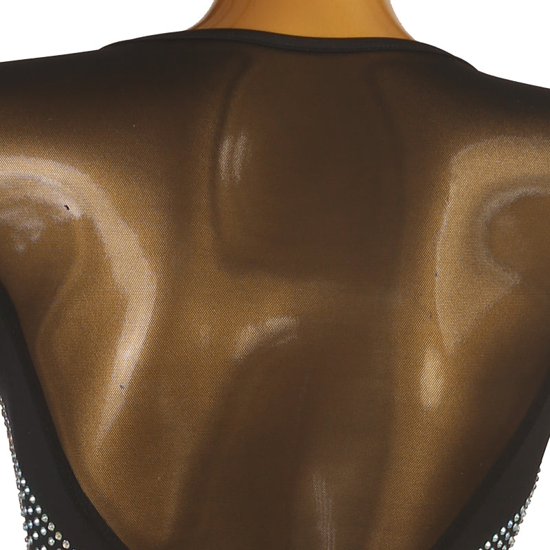 Customisable-Women's Nylons Latin Dance Dress Rumba Dance Practice Dresses Performance Dresses