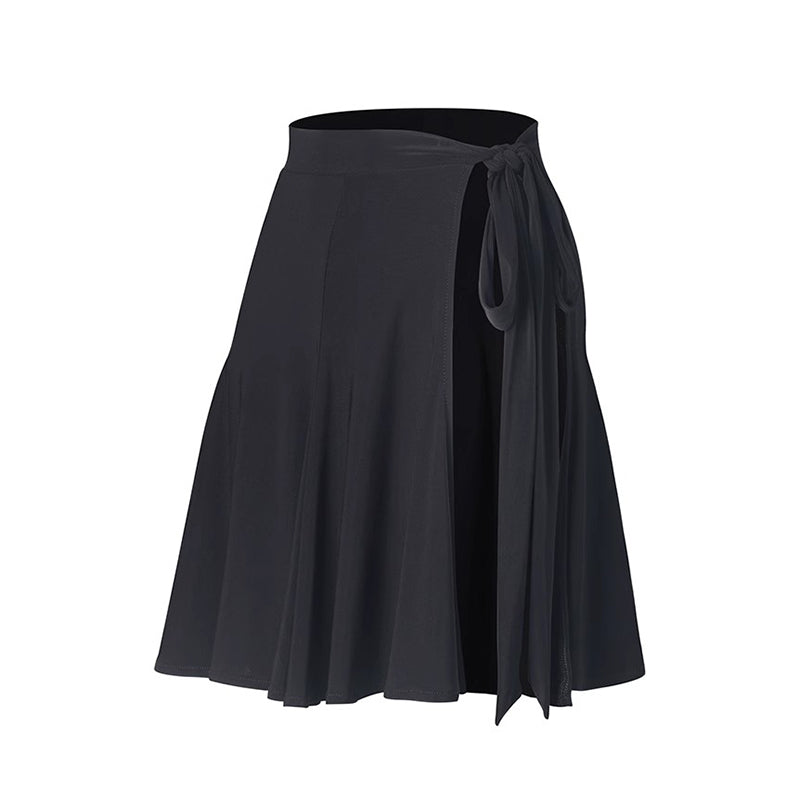 Z Women's Slit Latin Dance Skirt Training Performance Wear