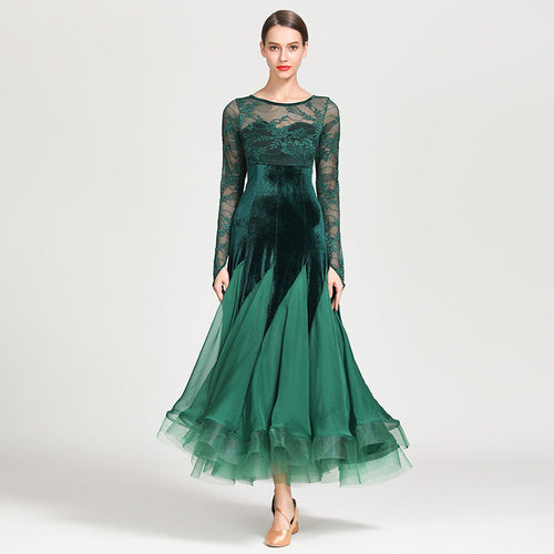 Women's Practice Dress Performance Dress Modern Dress Ballroom Dance Dress