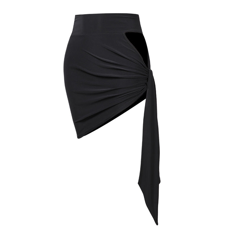 Z Women's Nylon Hollow-out Dance Skirt Training Performance DanceWear