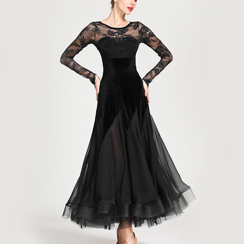 Women's Practice Dress Performance Dress Modern Dress Ballroom Dance Dress