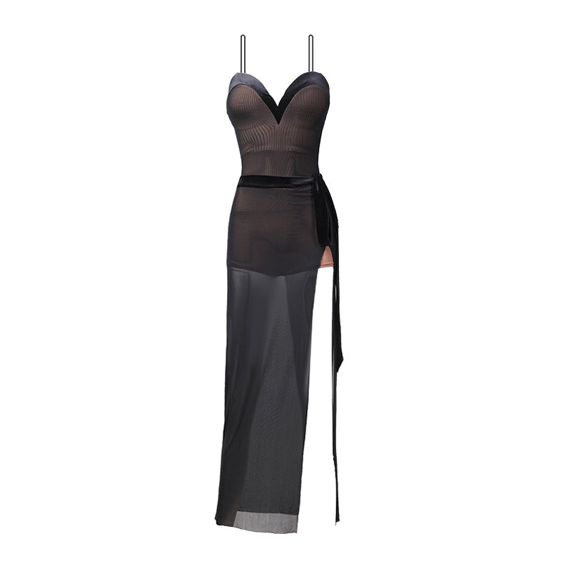 Z Women's Milk Silk Strapless Tassle Latin Dance Dress Dance Wear