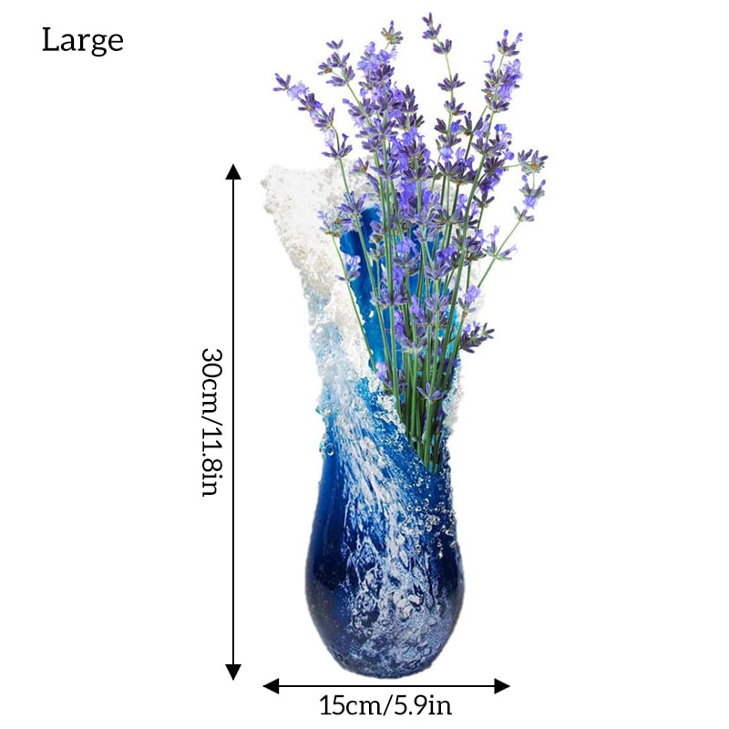 Majestic Wavy Vase