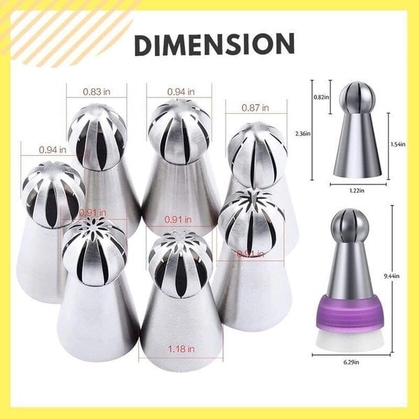 Last Day 49% OFF - Cake Decor Piping Tips