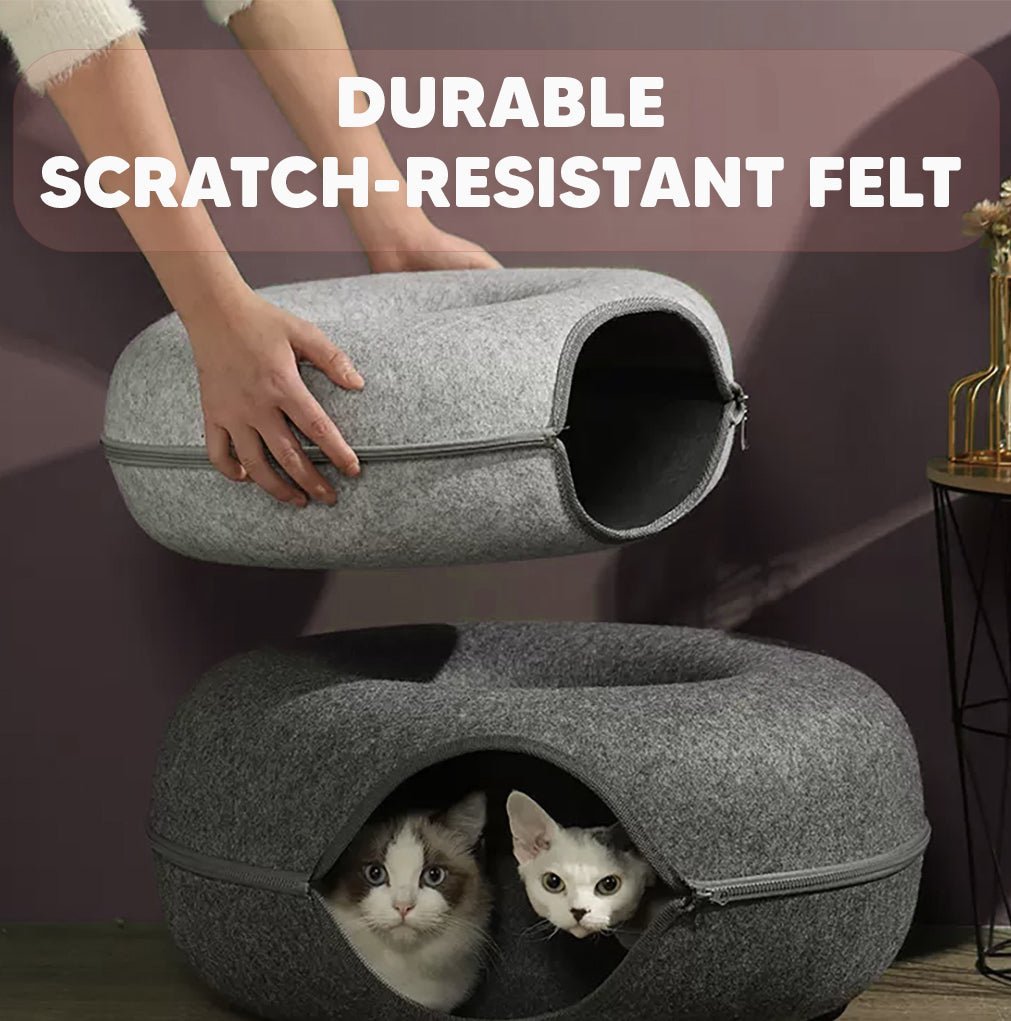 "Hide-and-seek" Wendy Cat Tunnel Bed