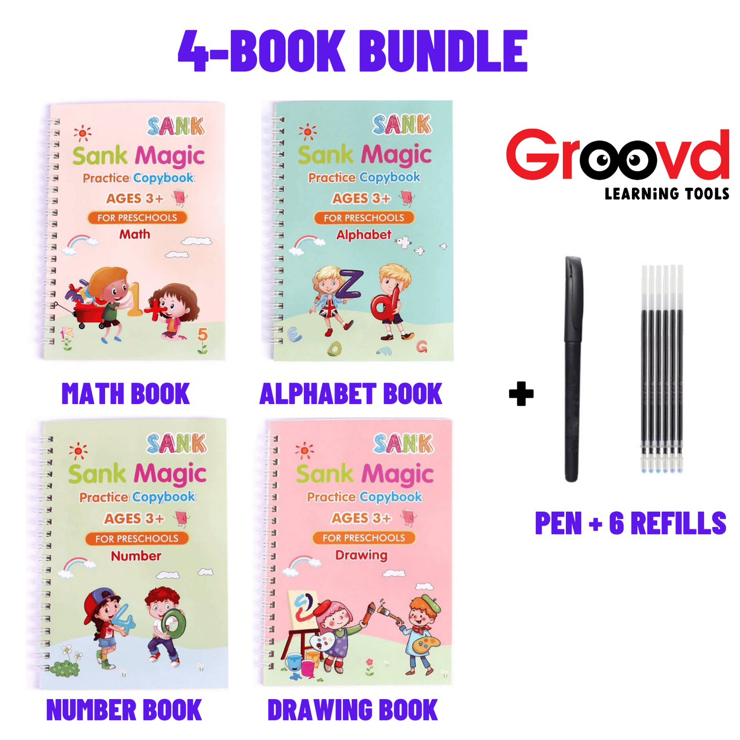 CHILDREN'S MAGIC COPYBOOKS